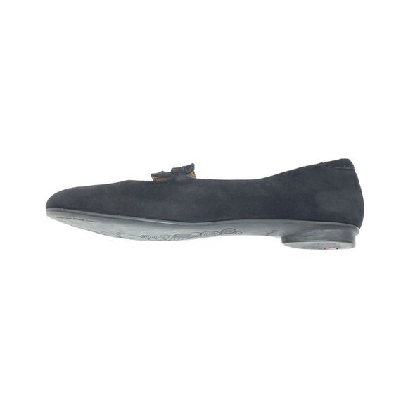 BeautiFeel Aline Women’s Mary Jane Flats Black Nubuck Leather Size 39 US 8-8.5 - Picture 8 of 10